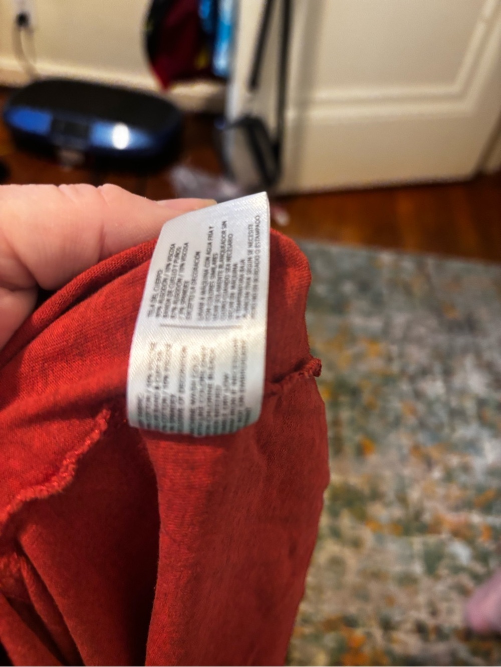 U.S. Polo Assn. Men's Red Long Sleeve Tee - Picture 8 of 8